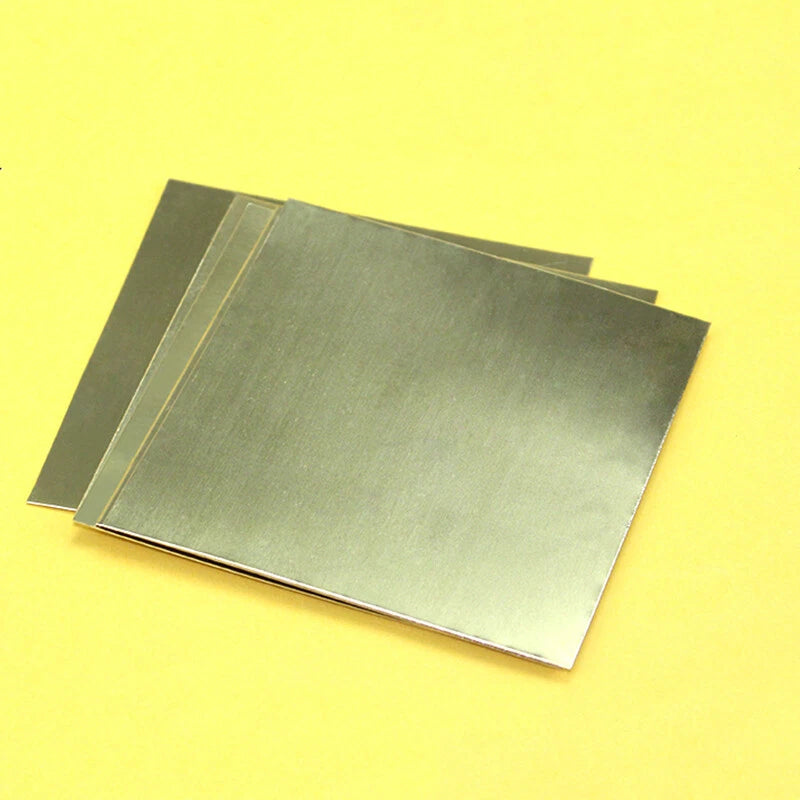 Thick 1mm 2mm 3mm 4mm 5mm H59 Brass Solid Plate Sheet L 100mm 150mm 200mm 300mm