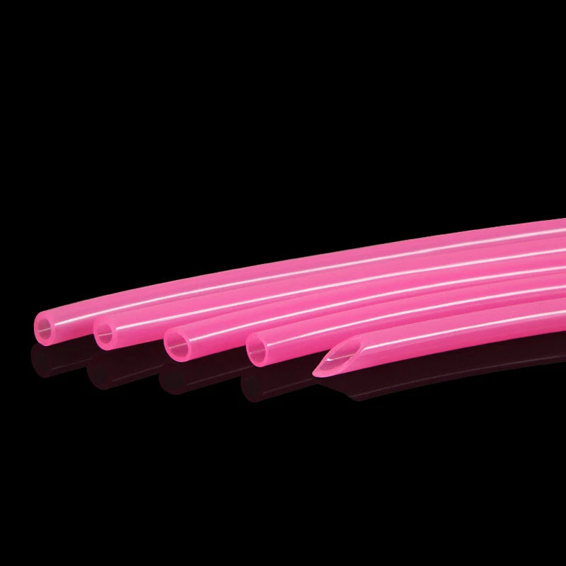Pink Food Grade Silicone Tubing — High Temp Flexible Hose for Beer, Milk & Beverage Lines