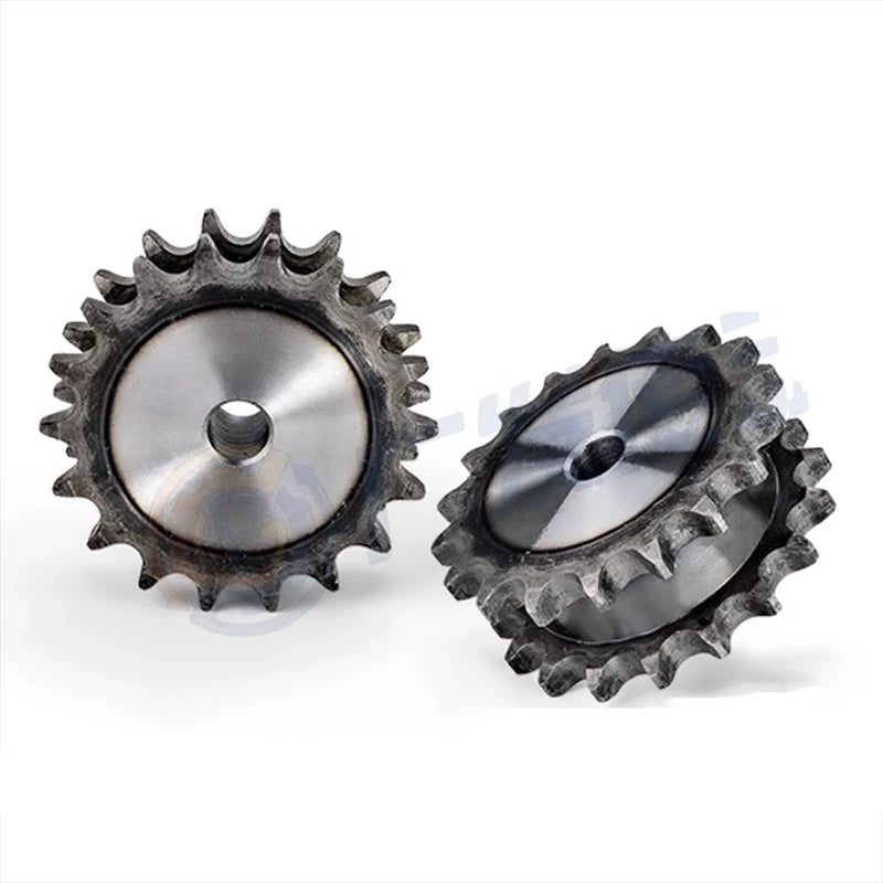 11T - 30T Duplex Chain Sprocket Pitch 15.875mm For #50 10A Roller Chain 45#Steel