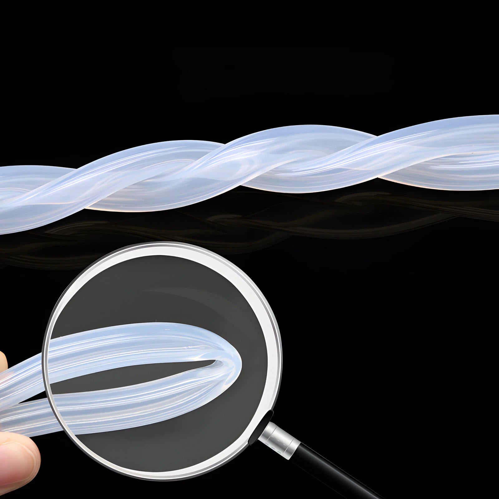 Food Grade Clear Translucent Silicone Tube Beer Milk Hose Pipe Soft Rubber