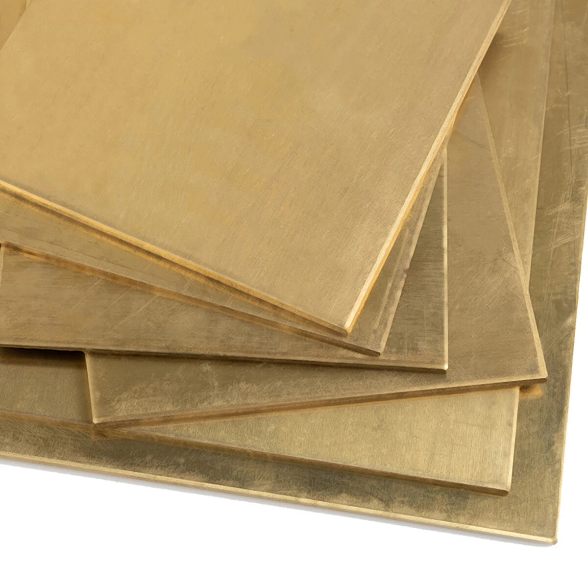 Versatile Brass Sheets for Model & Jewelry Crafting - Multiple Sizes & Thick