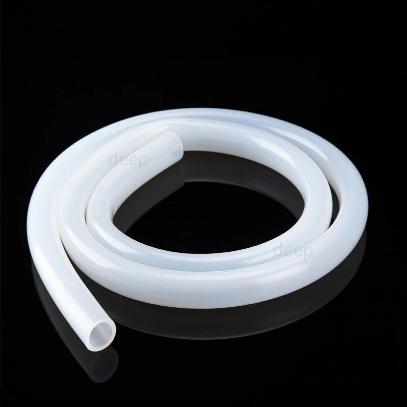 Food Grade Clear Silicone Tube — Odorless Flexible Rubber Hose for Milk, Beer & Water