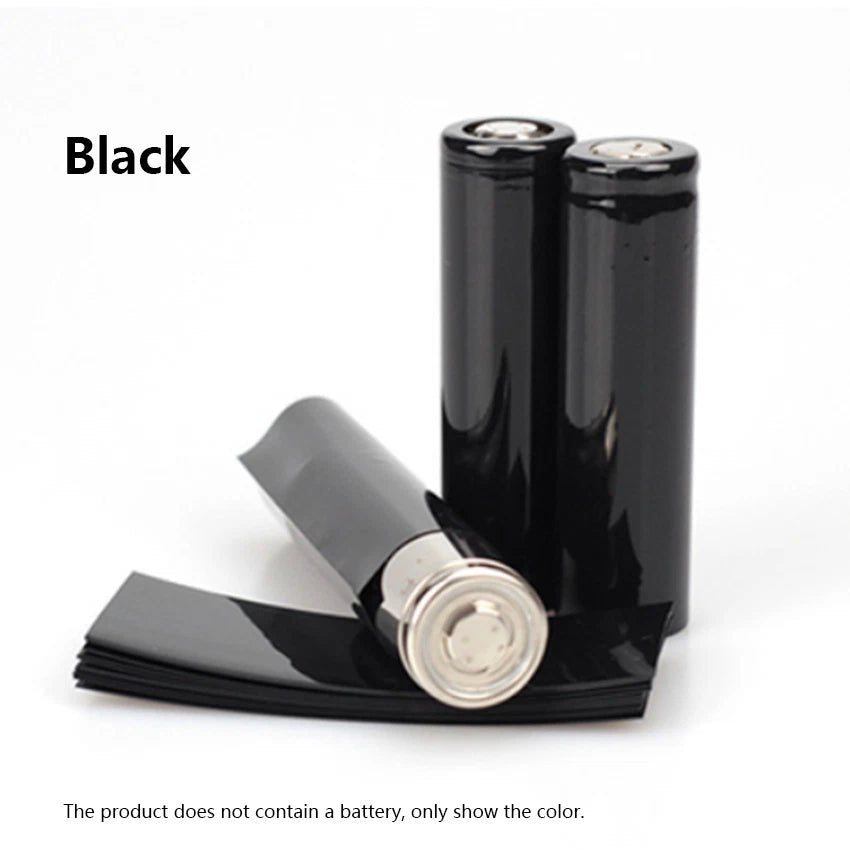 26650 Battery Heat Shrink Tubing — 27mm Dia, 43mm Flat Width, 13 Colors - HomeDIYer