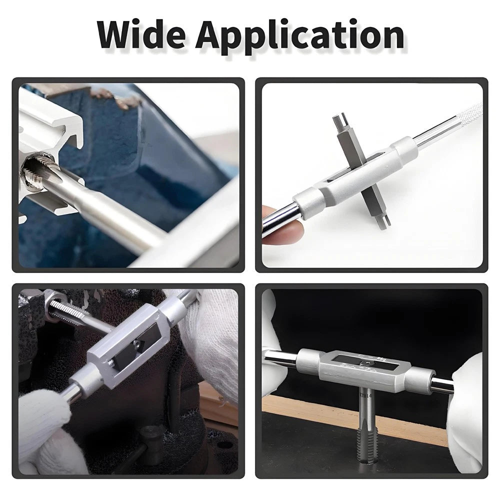 Tap Wrench, Holder For Use With Hss Hand Taps From M2 M3 M4 M6 M8 M10 M12 to M24