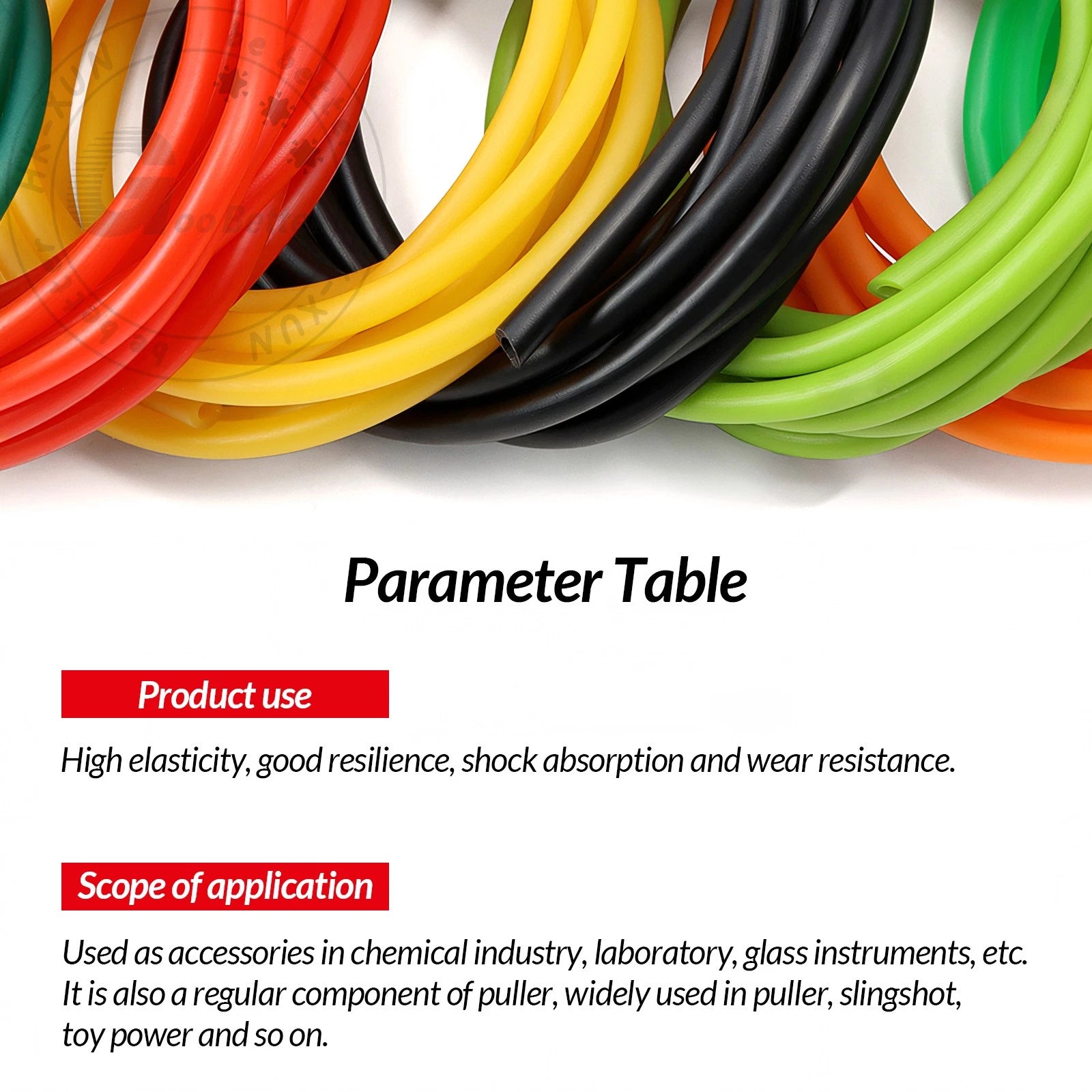 Latex Rubber Tube — Elastic Surgical Tubing for Slingshot, Fishing & DIY