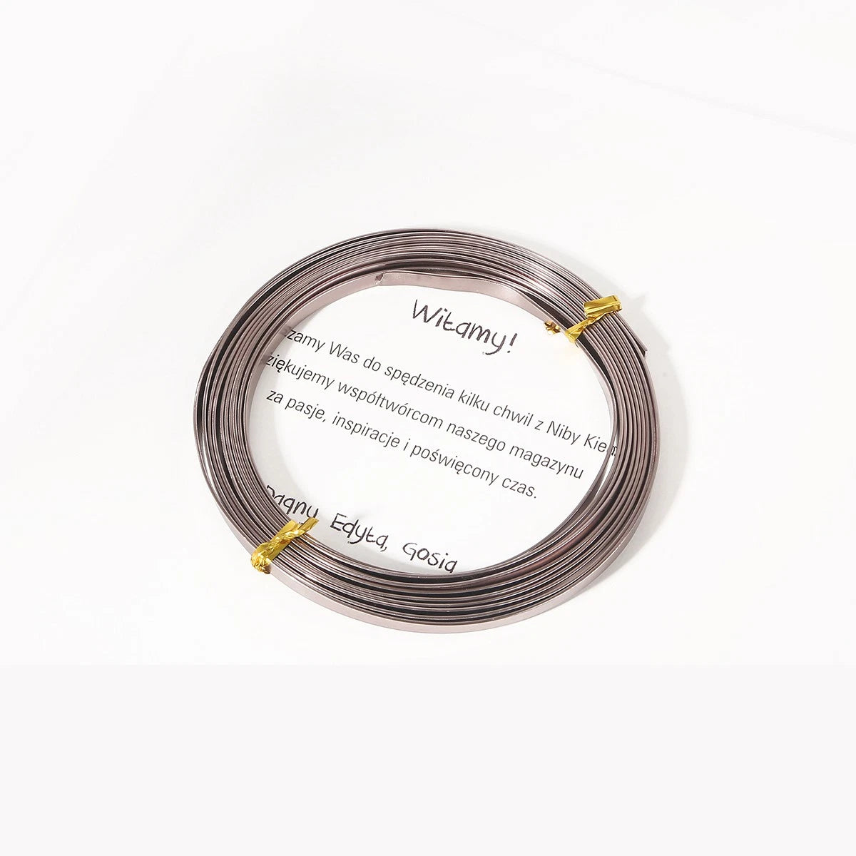 Colors Aluminum Flat Wire 5mm Bendable Metal Craft Jewelry Making Wires Strip