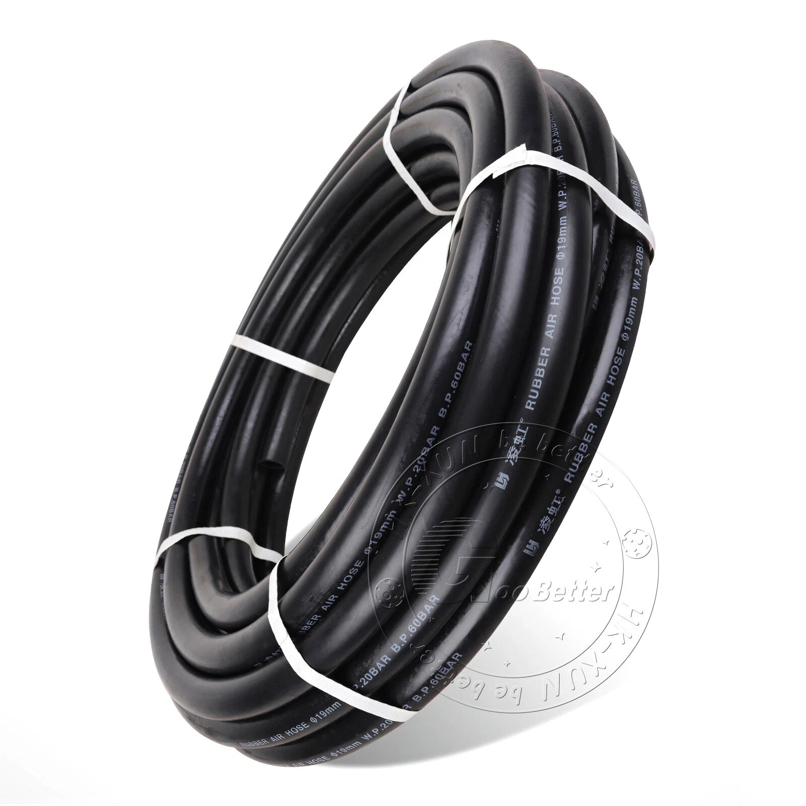 Reinforced Rubber Hose — Fuel, Brake Fluid & Oil Line | 6mm–25mm ID, Cut to Length