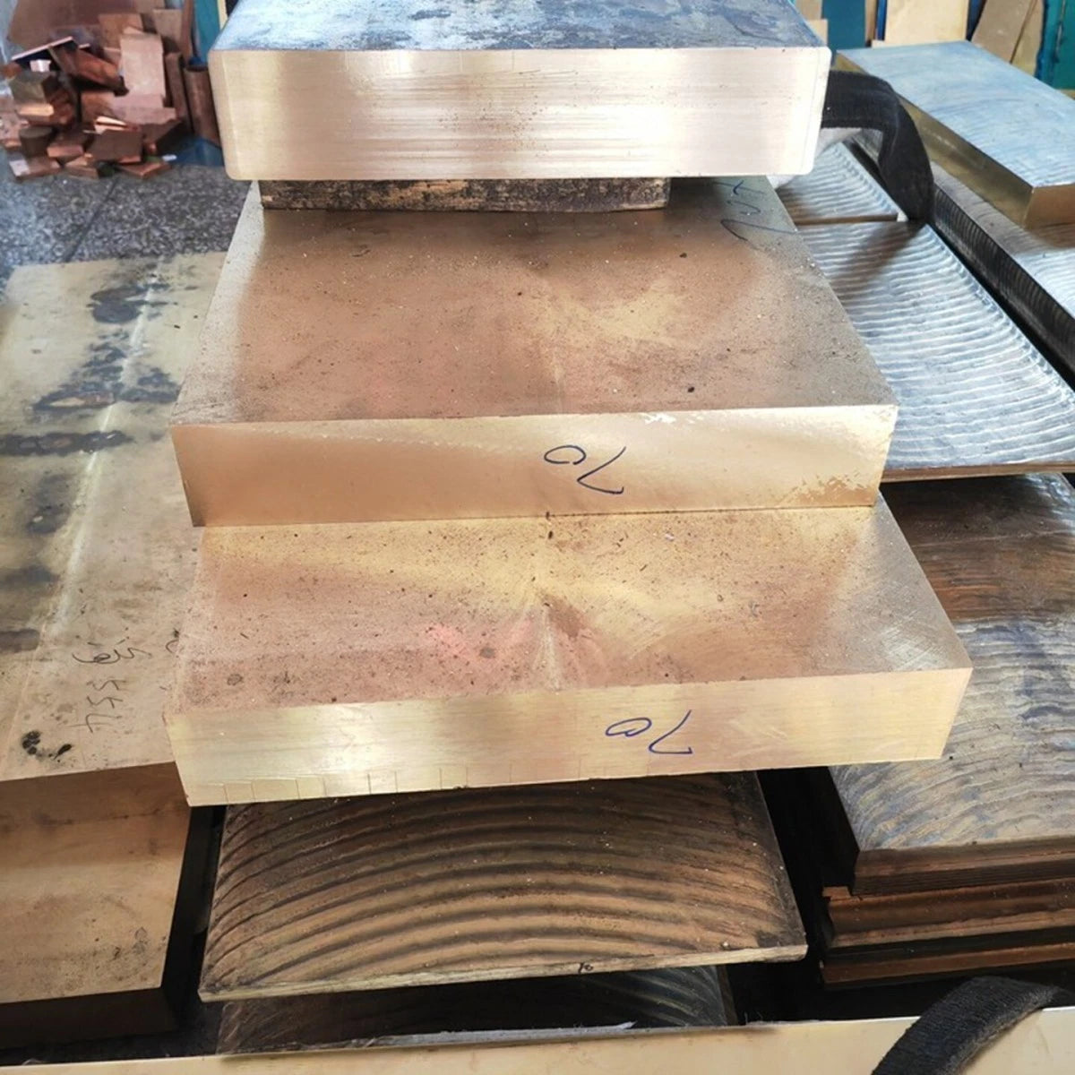 Brass Block High-quality Solid H59 Metal Thermal Conductivity Sheet Plate