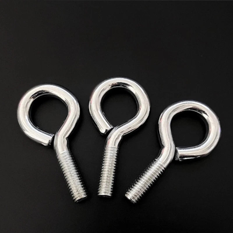 M3 M4 M5 Stainless Steel Eye Bolts Ring Screws – Metric Wire Fencing Tension Screws