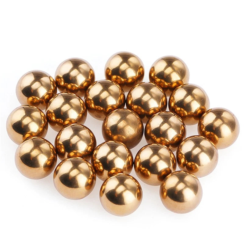 Brass Ball Bearings Art Craft Spheres Metal Balls 0.9mm ~ 80mm