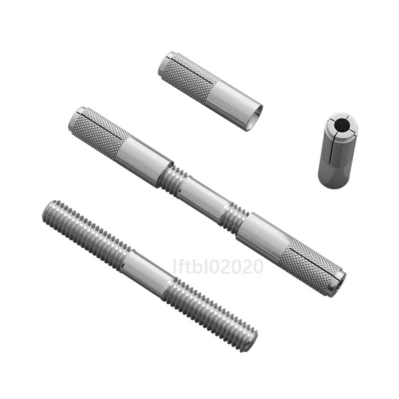 M6–M12 Threaded Stud Bar Rod — 304 Stainless Steel Fully Threaded Expansion Bolt - HomeDIYer