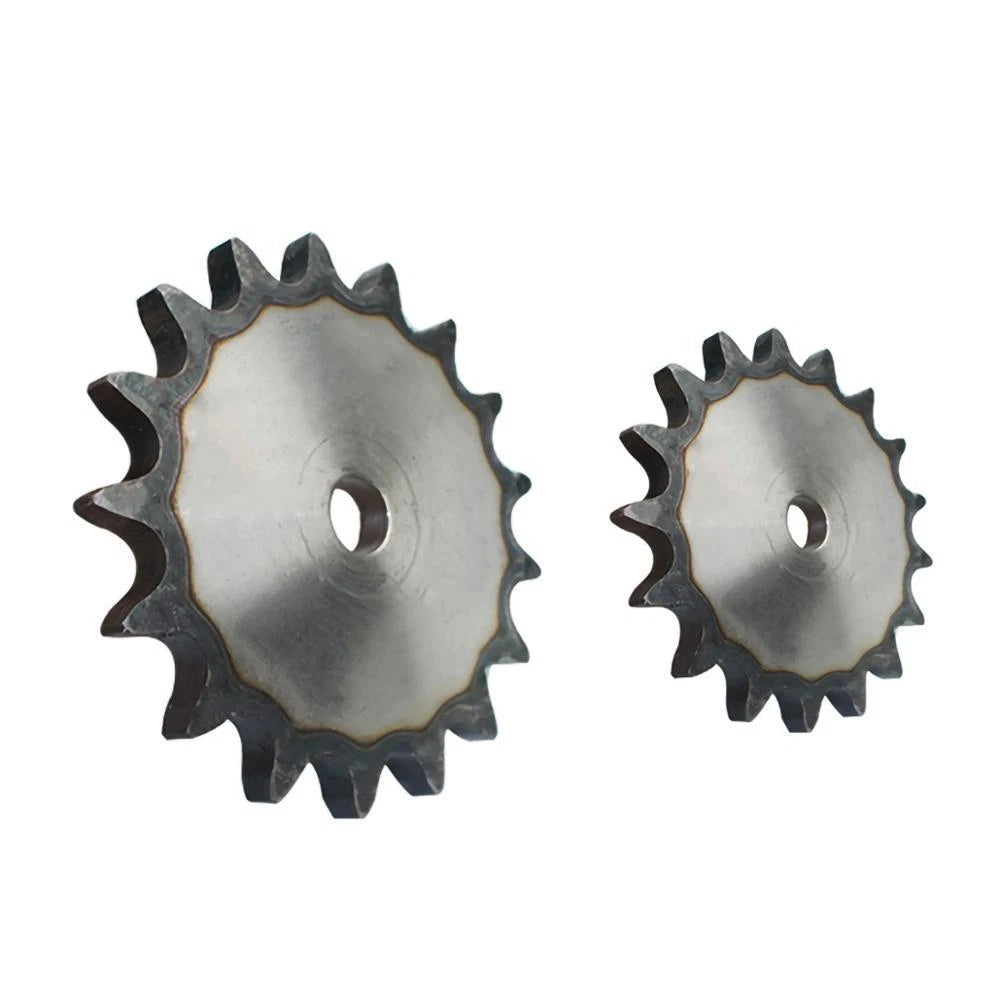 06B Chain Drive Flat Sprocket 30-42 Tooth Roller Chain Chain Links Pitch 9.525mm