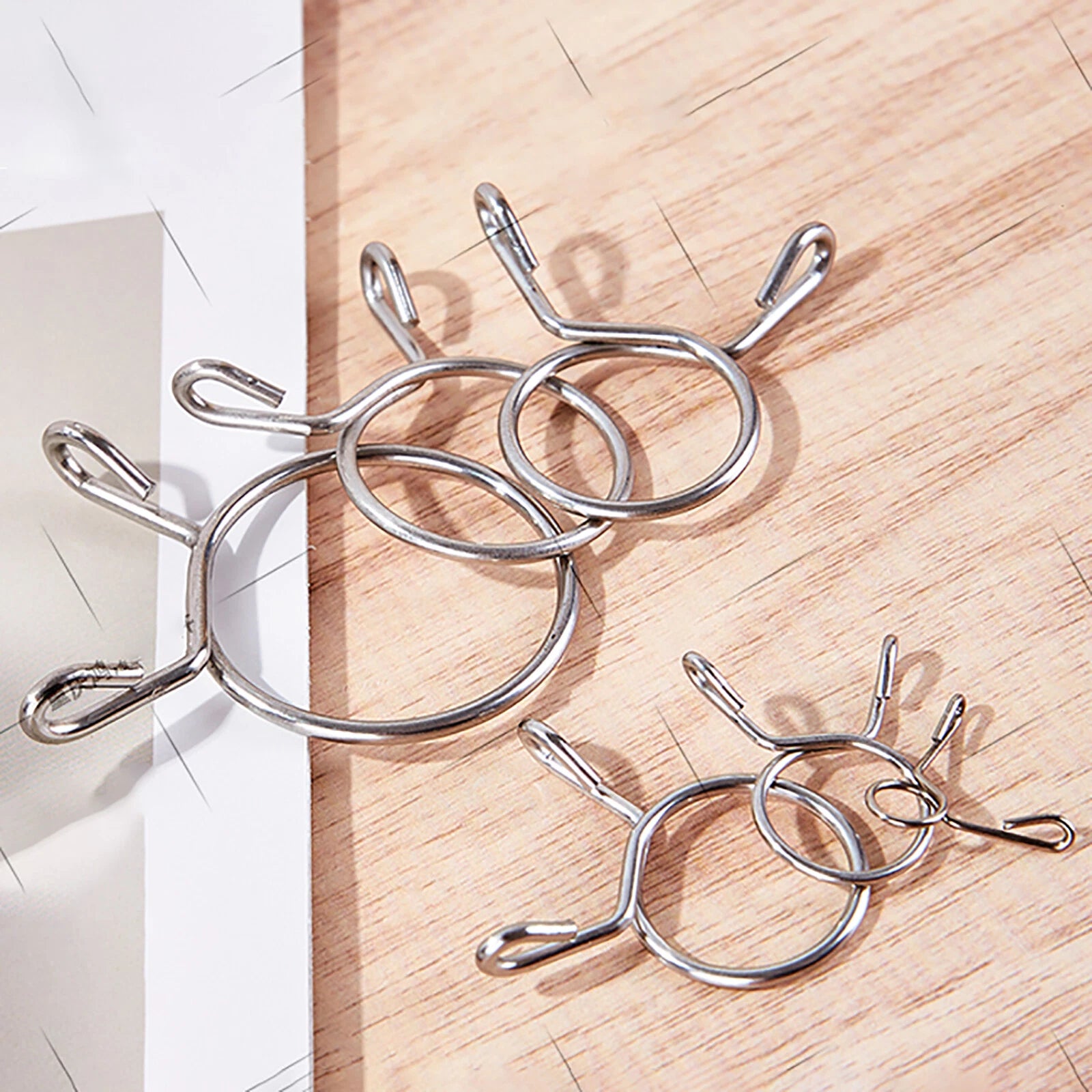 New Single Wire Fuel Hose Spring Clips Silicone Pipe Clamps Air Band Vacuum Tube