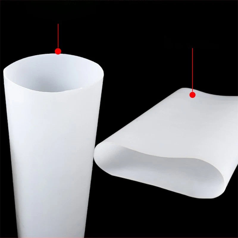 Large Bore Silicone Hose Tube — ID 20mm to 235mm, High Temp 300°C, Soft Flexible Rubber Pipe