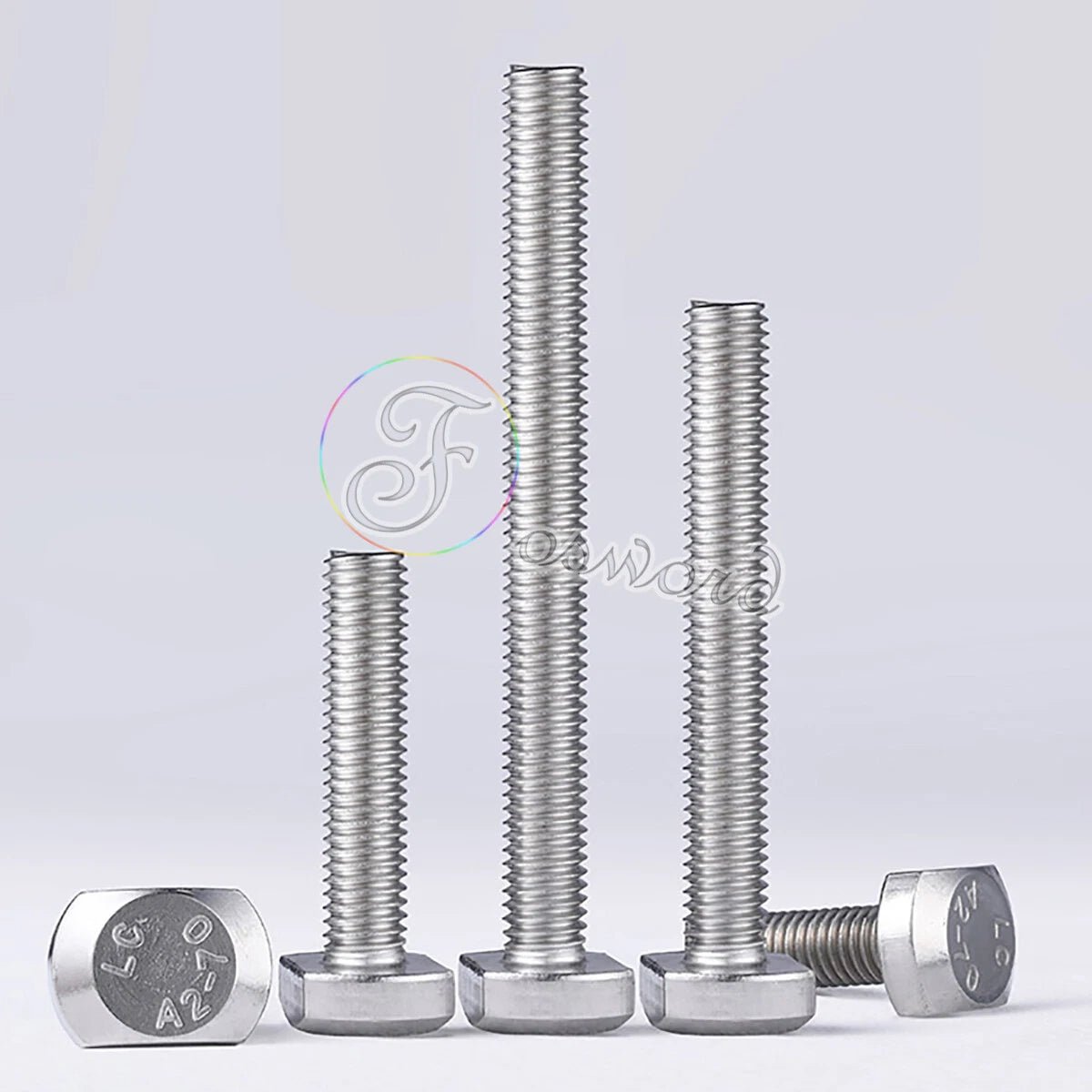 T - Slot Bolts T - Head Track Bolts – A2 304 Stainless Steel, M5 M6 M8 M10, 12mm–60mm - HomeDIYer