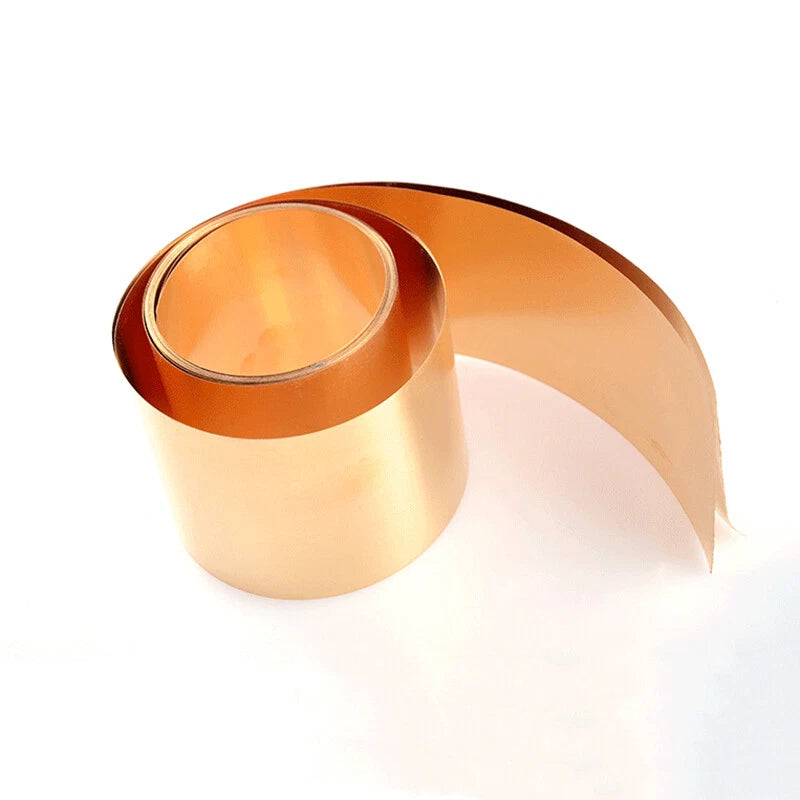 Phosphorous Copper Sheet 0.1/0.15~0.8mm Thick 100mm Length Copper Alloy Plate