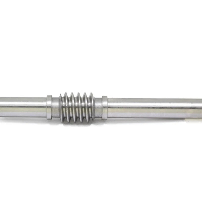 45# Steel Worm Gear Set 1 Modulus 15-100 Teeth Wheel Shaft Gear Box Shaft