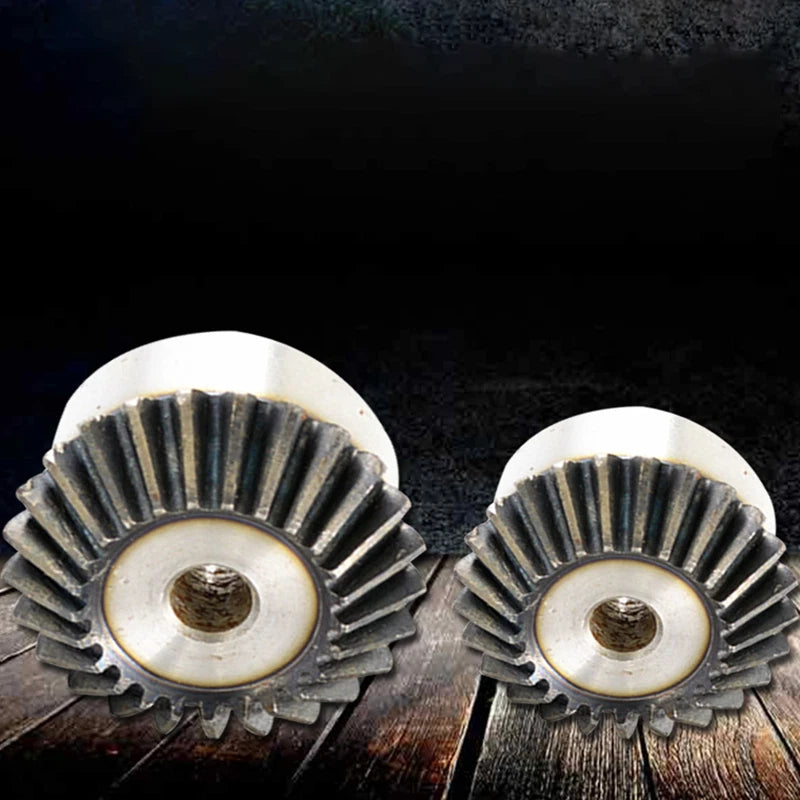 Bevel Gear Mod 3/4/5 Mod 15T-40T Teeth Transmission Gears 90° 1:1 Pairing Metal