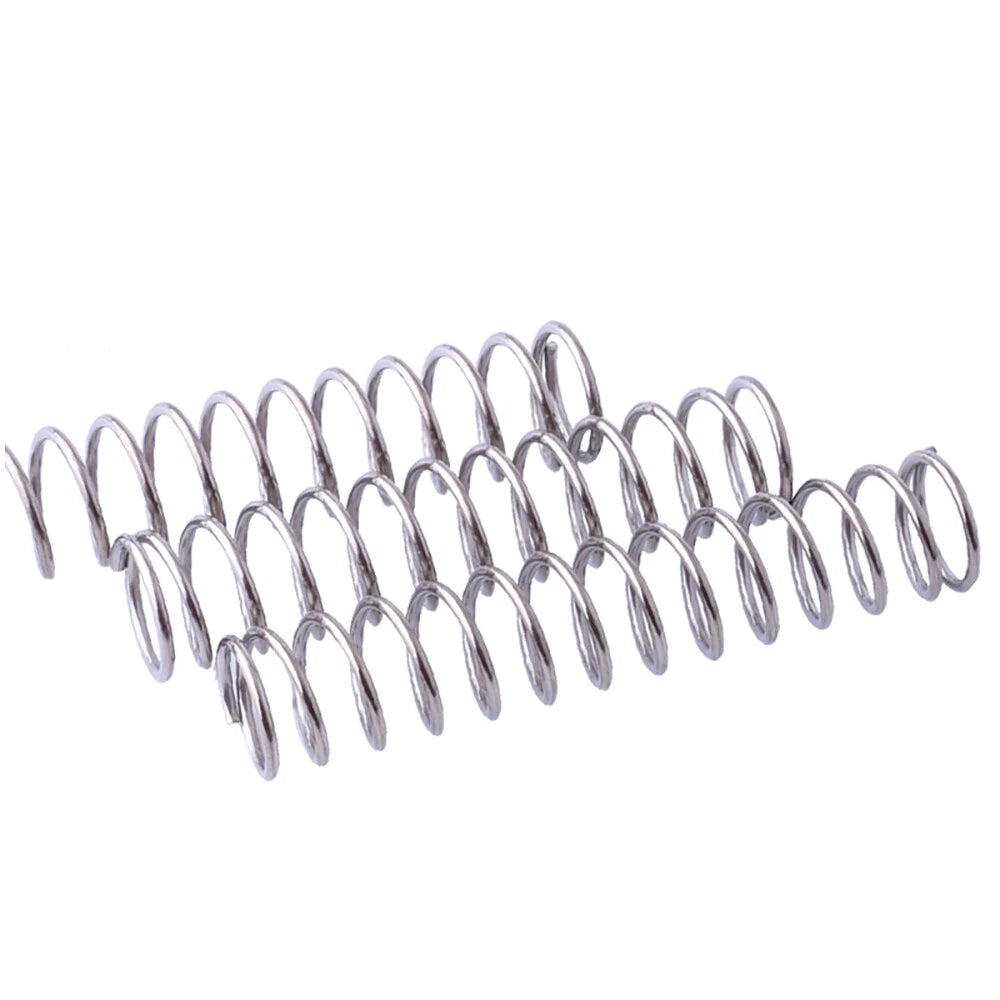 Stainless Steel Compression Spring 1.2/1.4mm Wire Diameter Pressure Small 10pcs