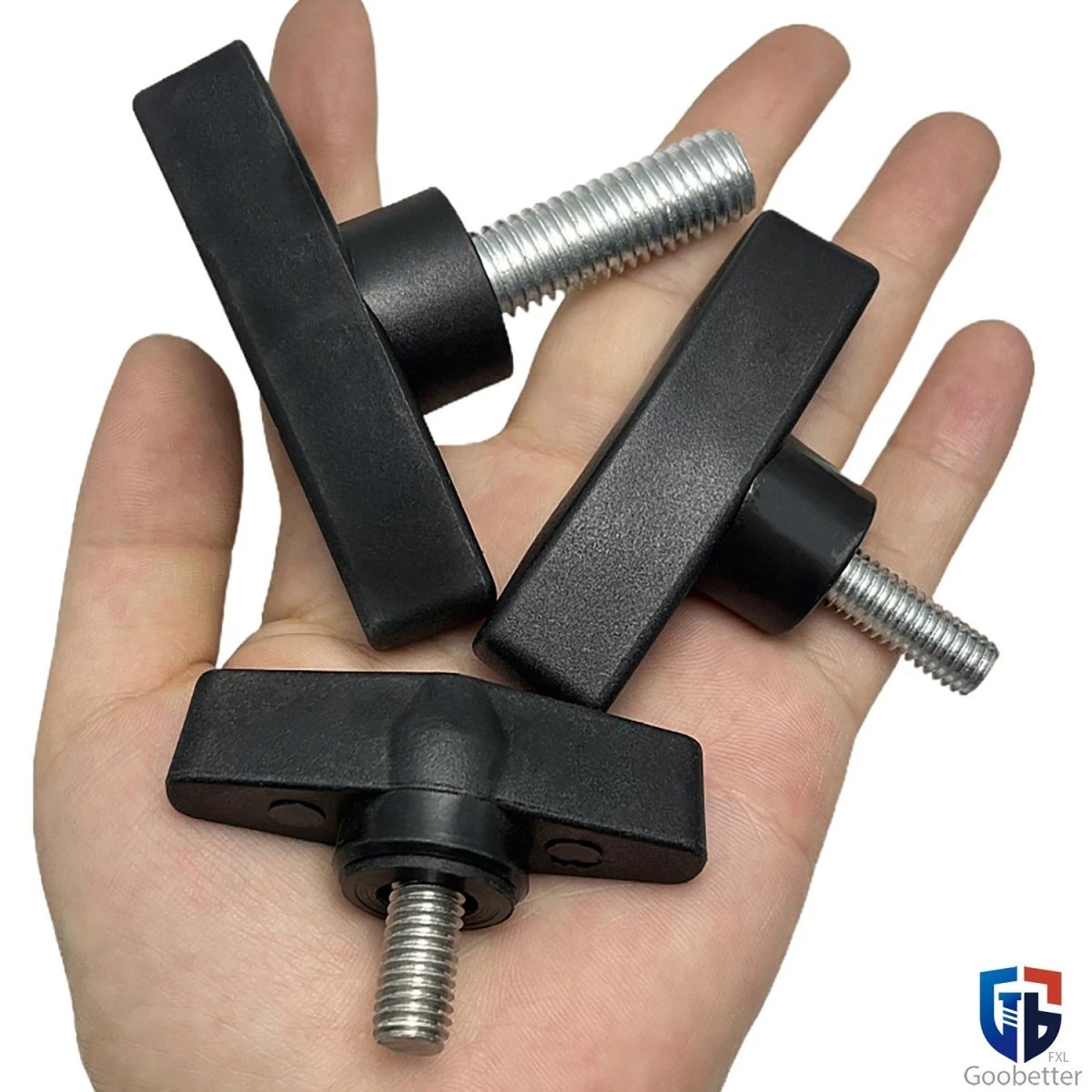 M6 M8 M10 M12 T - Handle Thumb Screws — Wing Knob Clamping Bolts with Flange Nut - HomeDIYer