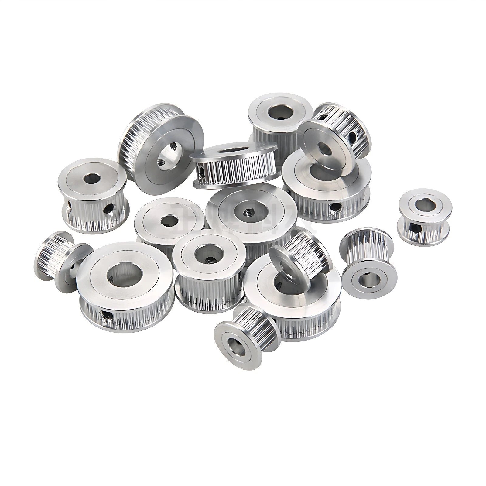 GT2 Timing Belt Pulley Synchronous Wheel 20T-80T Teeth Width 7mm Bore 3mm-15mm