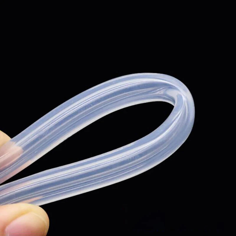 Food Grade Silicone Tubing — Transparent Rubber Hose ID 0.5–60mm for Brewing, Milk & Fluid Transfer