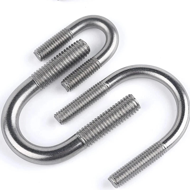 304 Stainless Steel U - Bolts for Round Pipe — M6 M8 M10 M12, 14mm–328mm - HomeDIYer