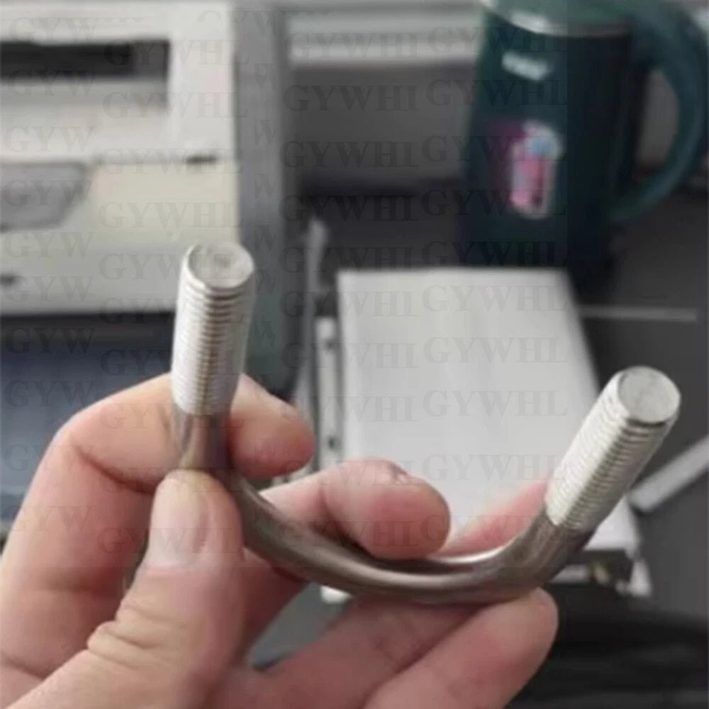 Marine Grade Round Bend U - Bolts — A2 & A4 Stainless Steel, M6 to M20 - HomeDIYer