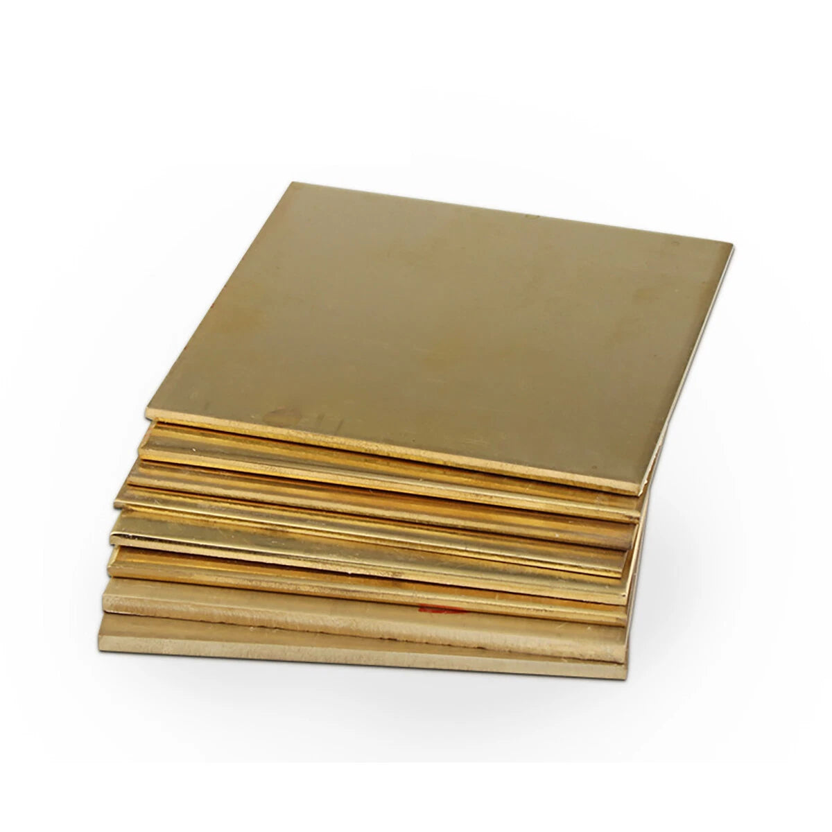 Versatile Brass Sheets for Model & Jewelry Crafting - Multiple Sizes & Thick