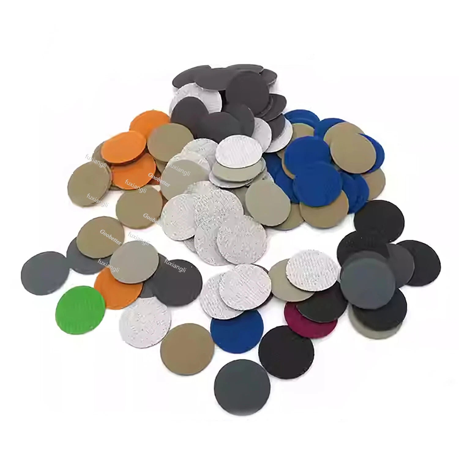 25mm-180mm Dry/Wet Sanding Discs Hook & Loop Abrasive Sandpaper Pads All Grit