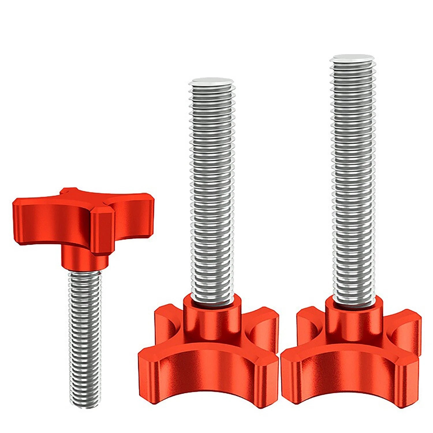 M8 M10 Star Hand Knob Screws Bolt Aluminum Thumb Handle Clamping Machine Bolts