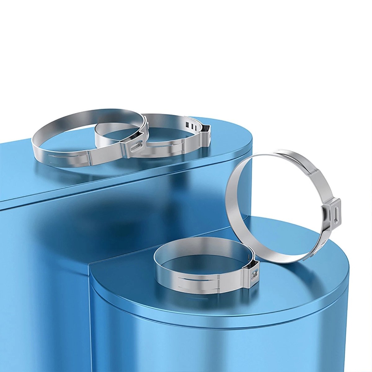 All sizes Single Ear Plus O Clips 316 Stainless Steel Air Water Pipe Hose Clamps - HomeDIYer