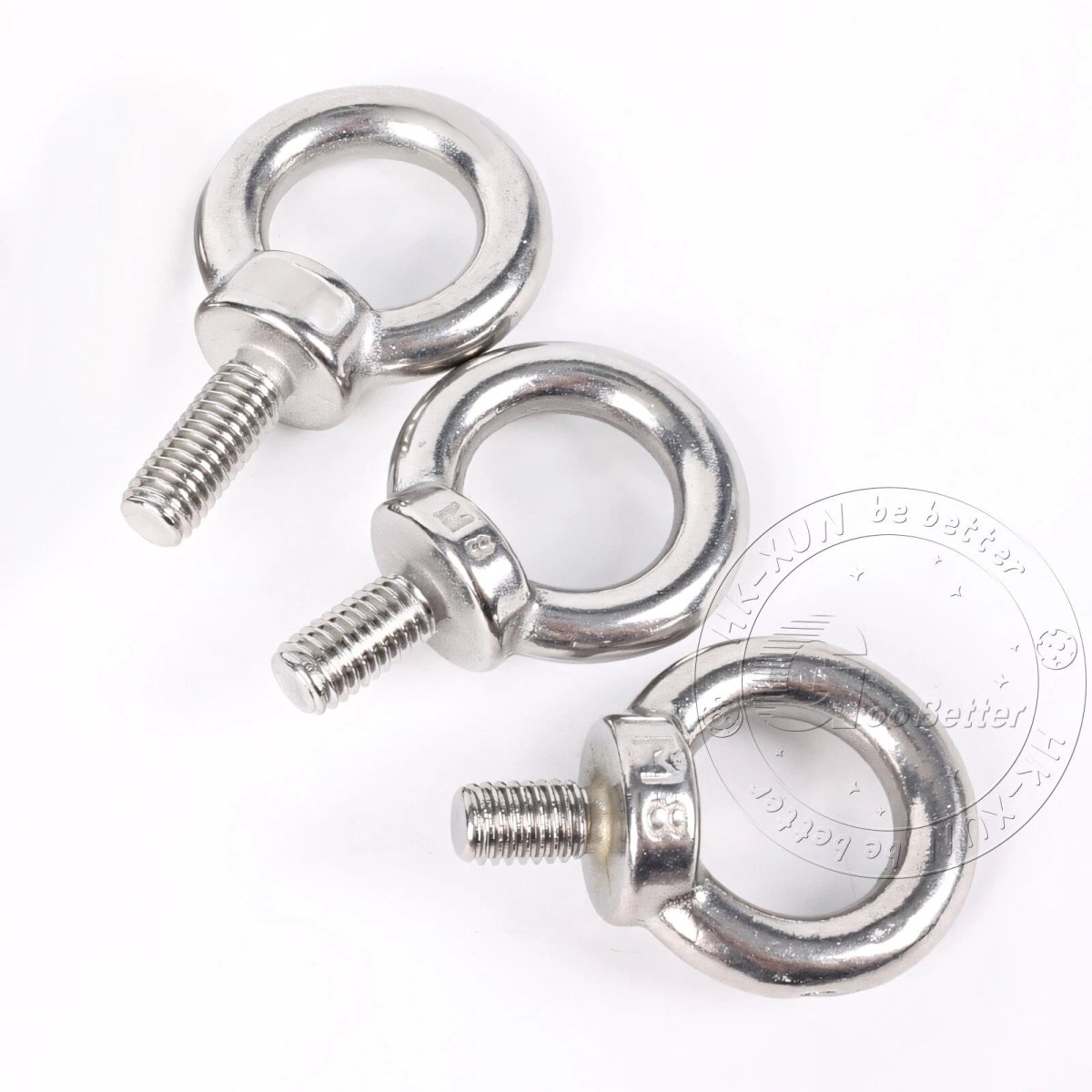 Stainless Steel Eye Bolts & Eye Nuts — A4 316 Metric Thread M6 to M36 - HomeDIYer