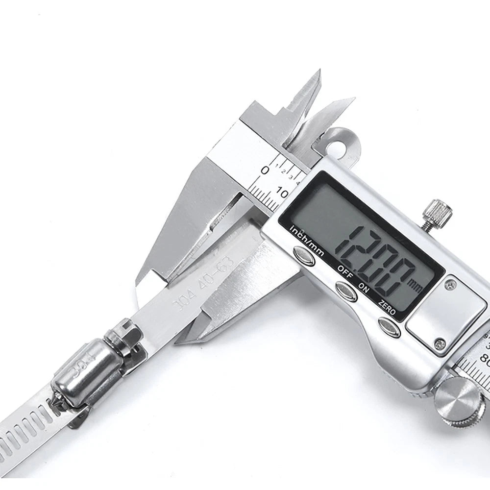 304/316 Stainless Steel Band Clamp 21-127mm for Magnetic Level Indicator & Pipes