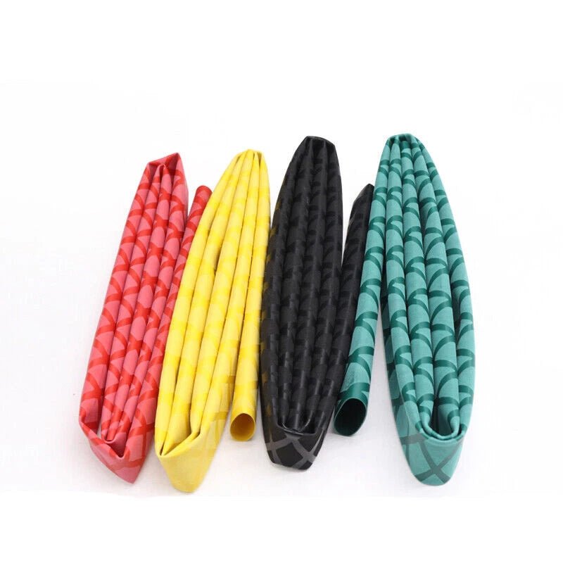 Non - Slip Textured Heat Shrink Tubing — Handle Grip Sleeving, φ15–40mm - HomeDIYer