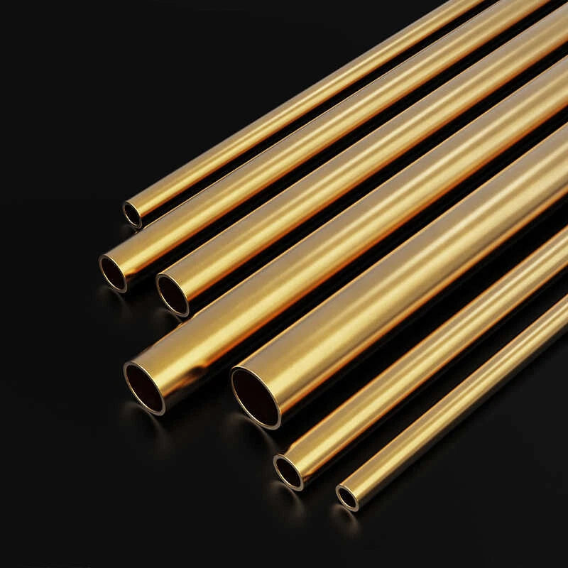 Brass Round Tube 300mm — H65 Brass Pipe, 1–36mm OD, 0.2–2mm Wall Thickness