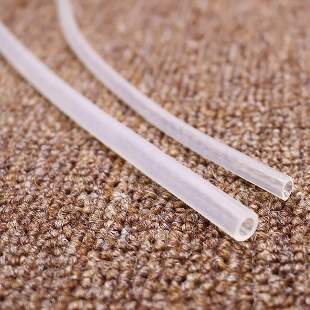 Clear Silicone Tube — Food Grade Flexible Hose, 3mm / 5mm / 7mm ID