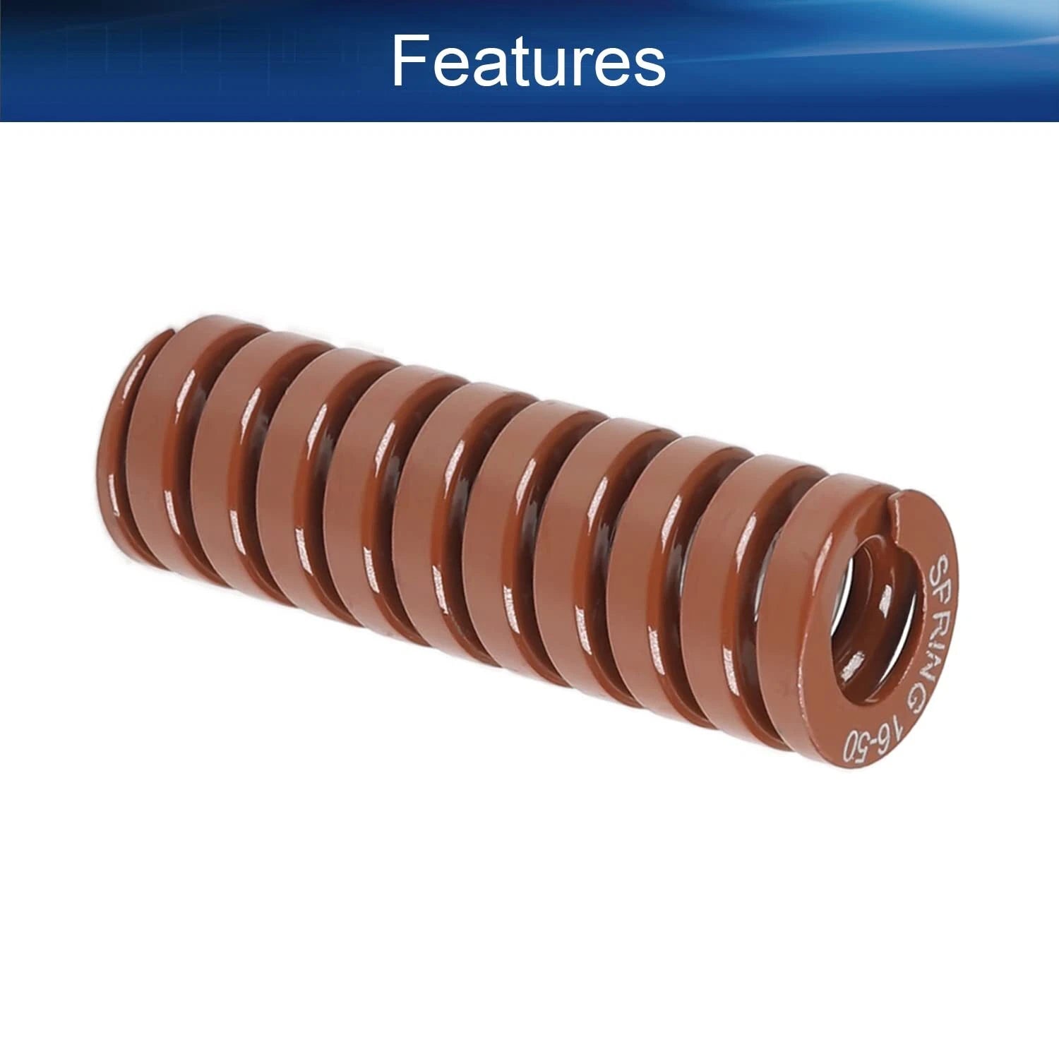 Heavy Load Duty Compression Die Spring, 8-40mm Diameter & Up To 250mm Long JIS