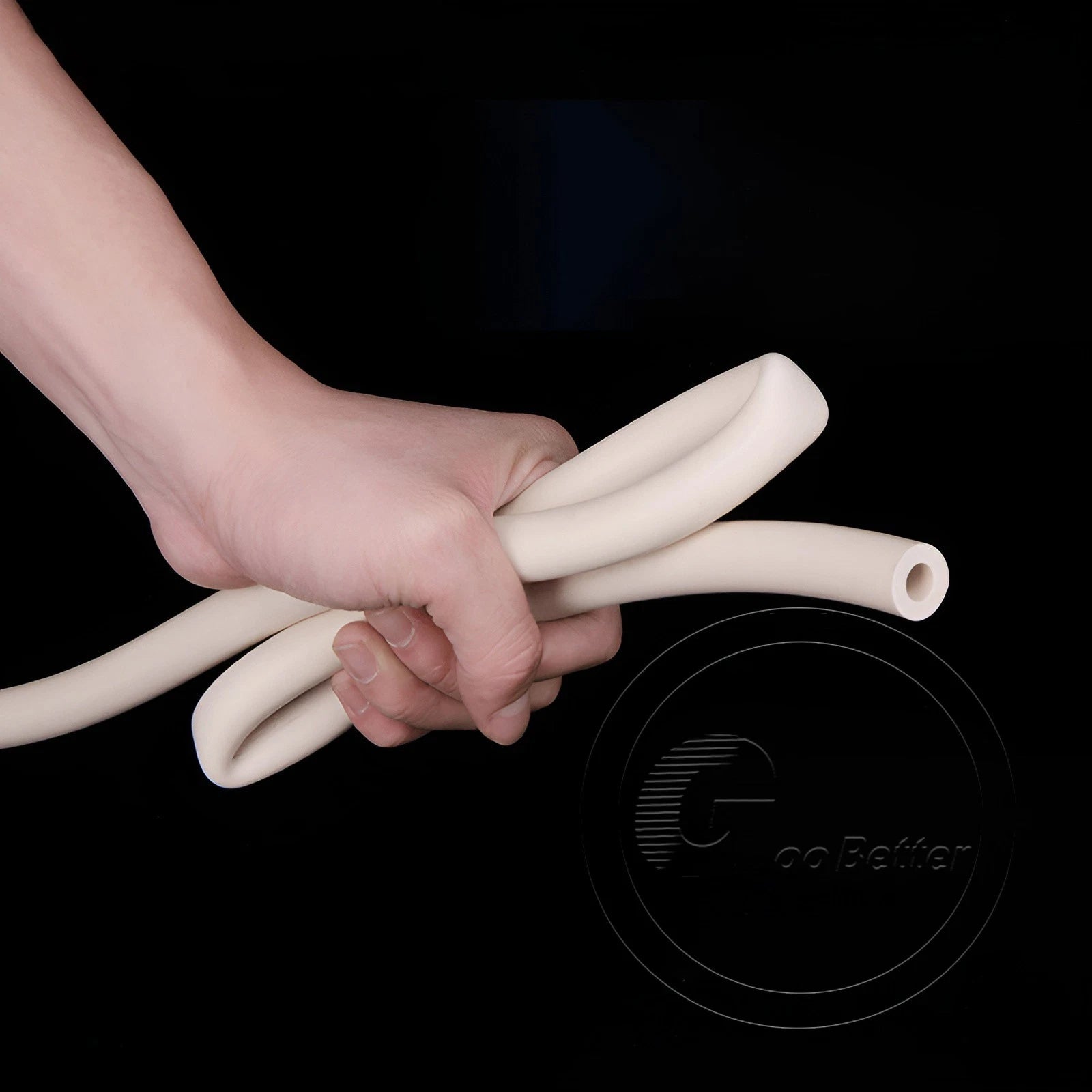 White Rubber Vacuum Tube — Flexible Laboratory Hose Pipe, 2mm–32mm ID