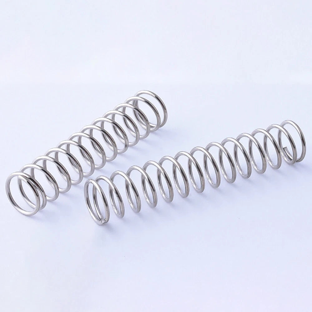 Stainless Steel Compression Spring 1.2/1.4mm Wire Diameter Pressure Small 10pcs