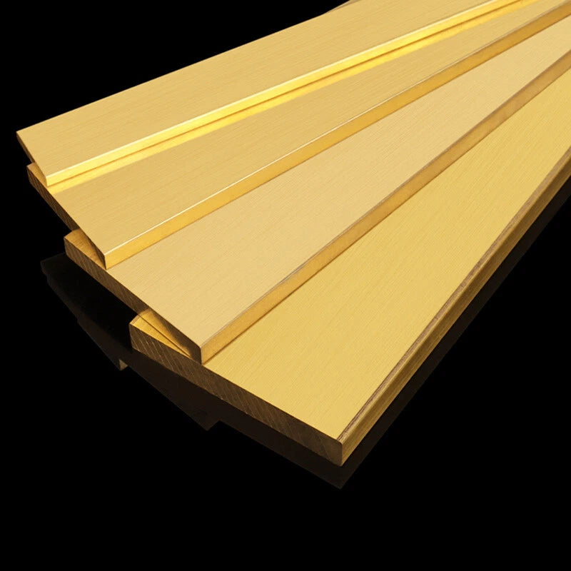 H62 Brass Sheet Plate Metal Strip Flat Bar 0.3mm-32mm Thick 10mm-300mm Length