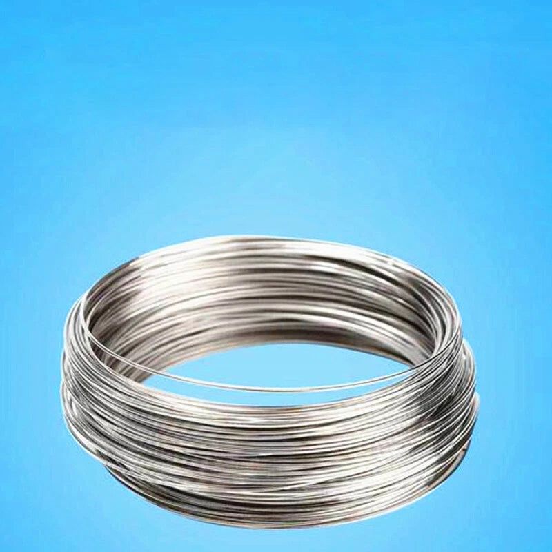 Highly Pure Titanium Wire Diameter 0.2mm - 6mm Various Length Ti TA2 Metal Wires