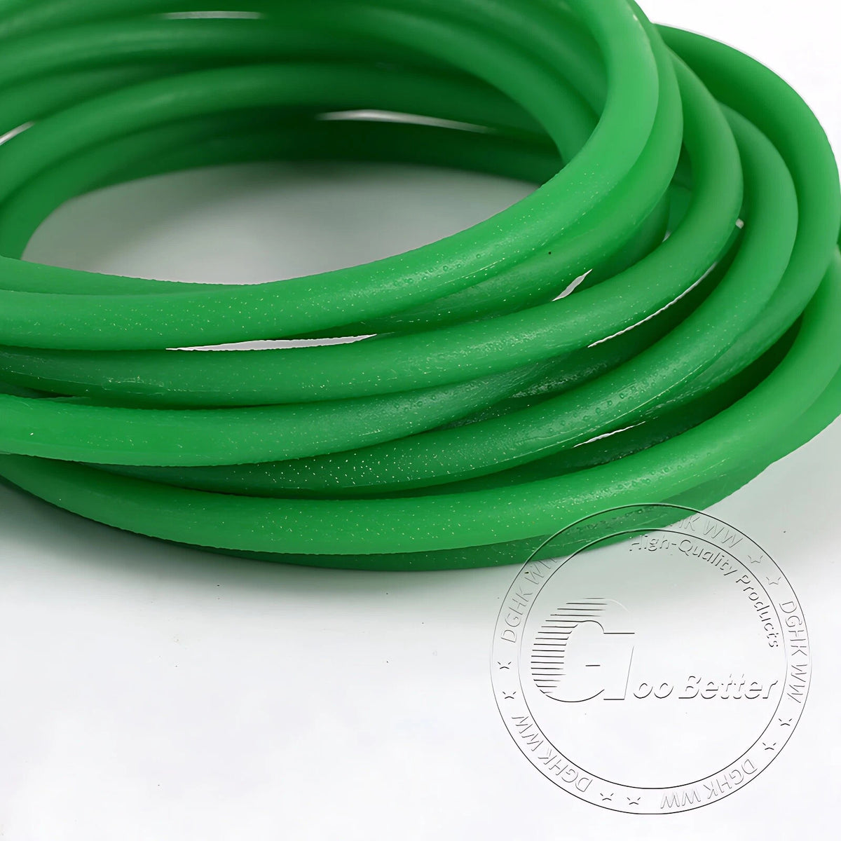 PU Solid Round Belt Polyurethane Close Loop Drive Belting Wire Dia 2-10mm O Ring