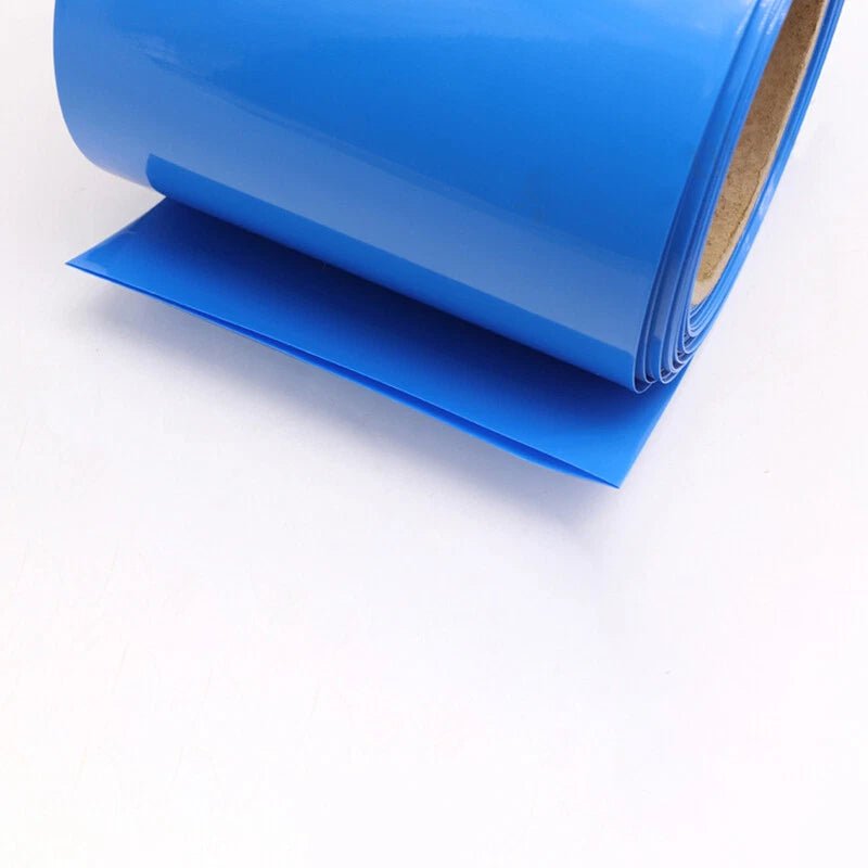 17mm PVC Heat Shrink Tubing for Battery Packs — 10 Colors, 1–200M Rolls - HomeDIYer