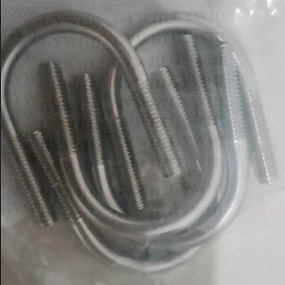 Marine Grade Round Bend U - Bolts — A2 & A4 Stainless Steel, M6 to M20 - HomeDIYer