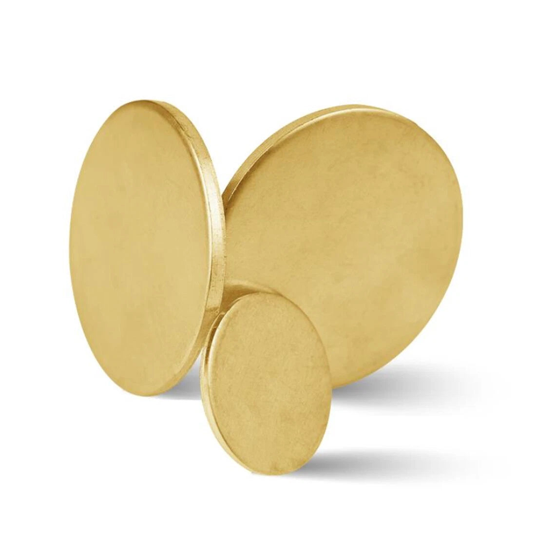 H62 Solid Brass Discs Blanks Thick 1/1.5/1.5~6mm Metal Round Sheets Dia 10-300mm