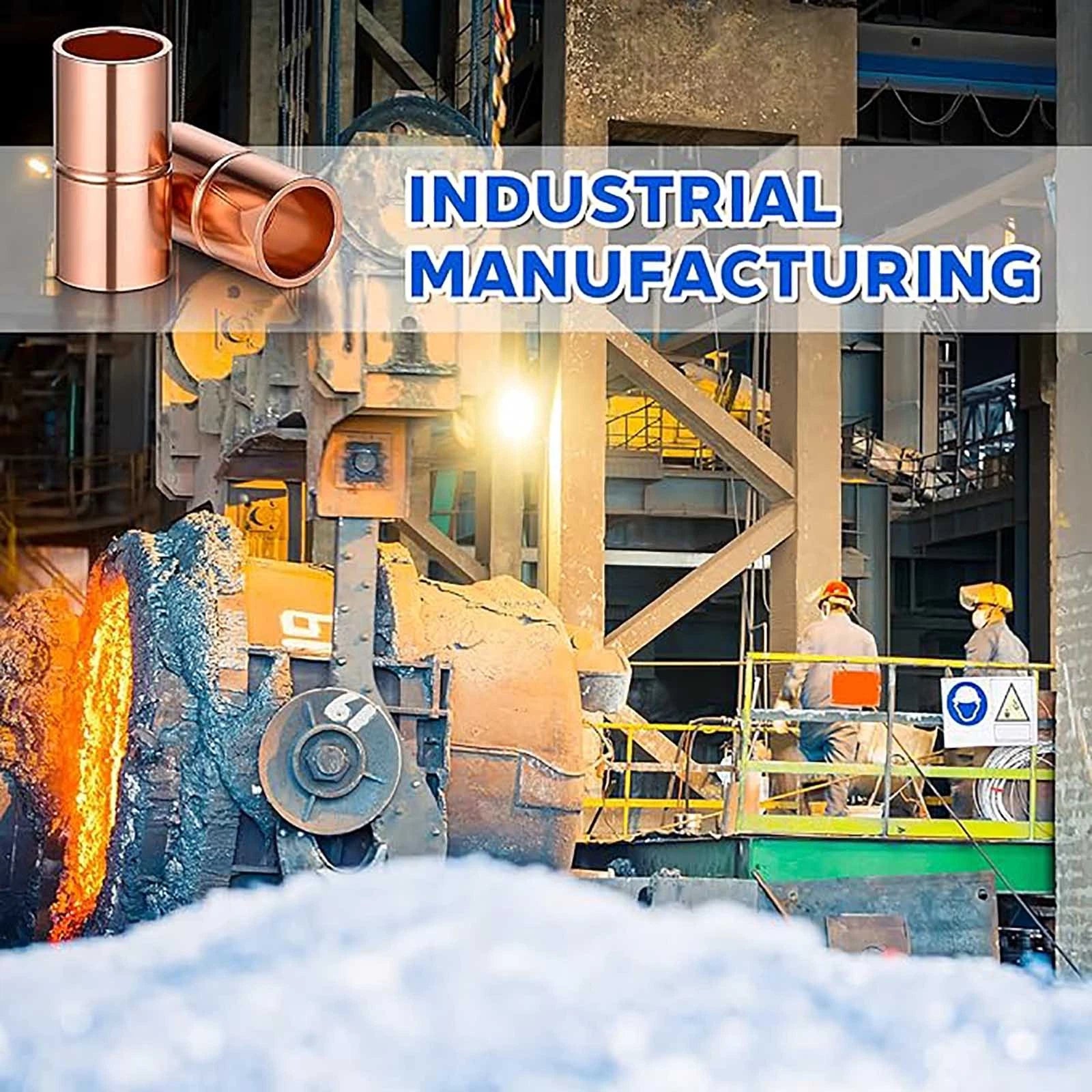 End Feed Copper Pipe Coupling Fittings – WRAS Approved, 6mm to 133mm