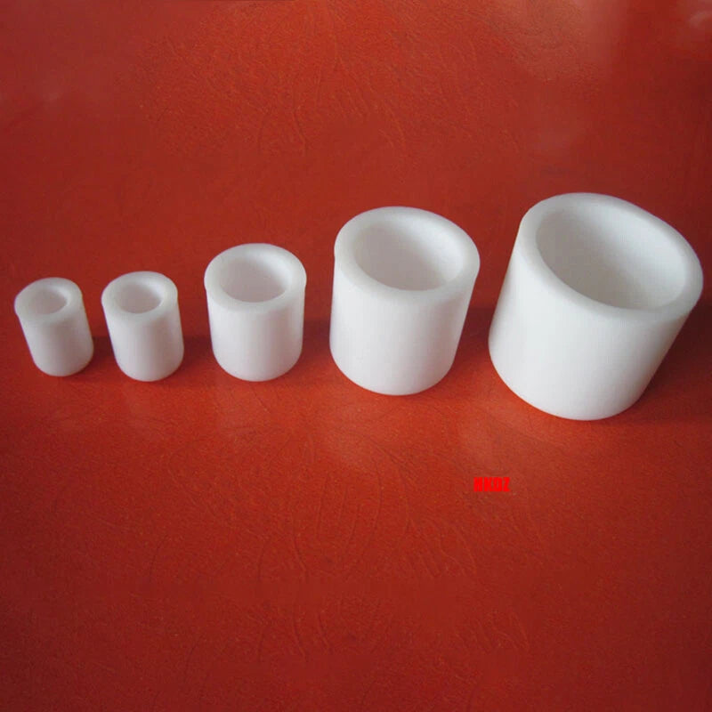 White Round Silicone Rubber End Caps for Tubes & Pipes — 3mm to 60.5mm