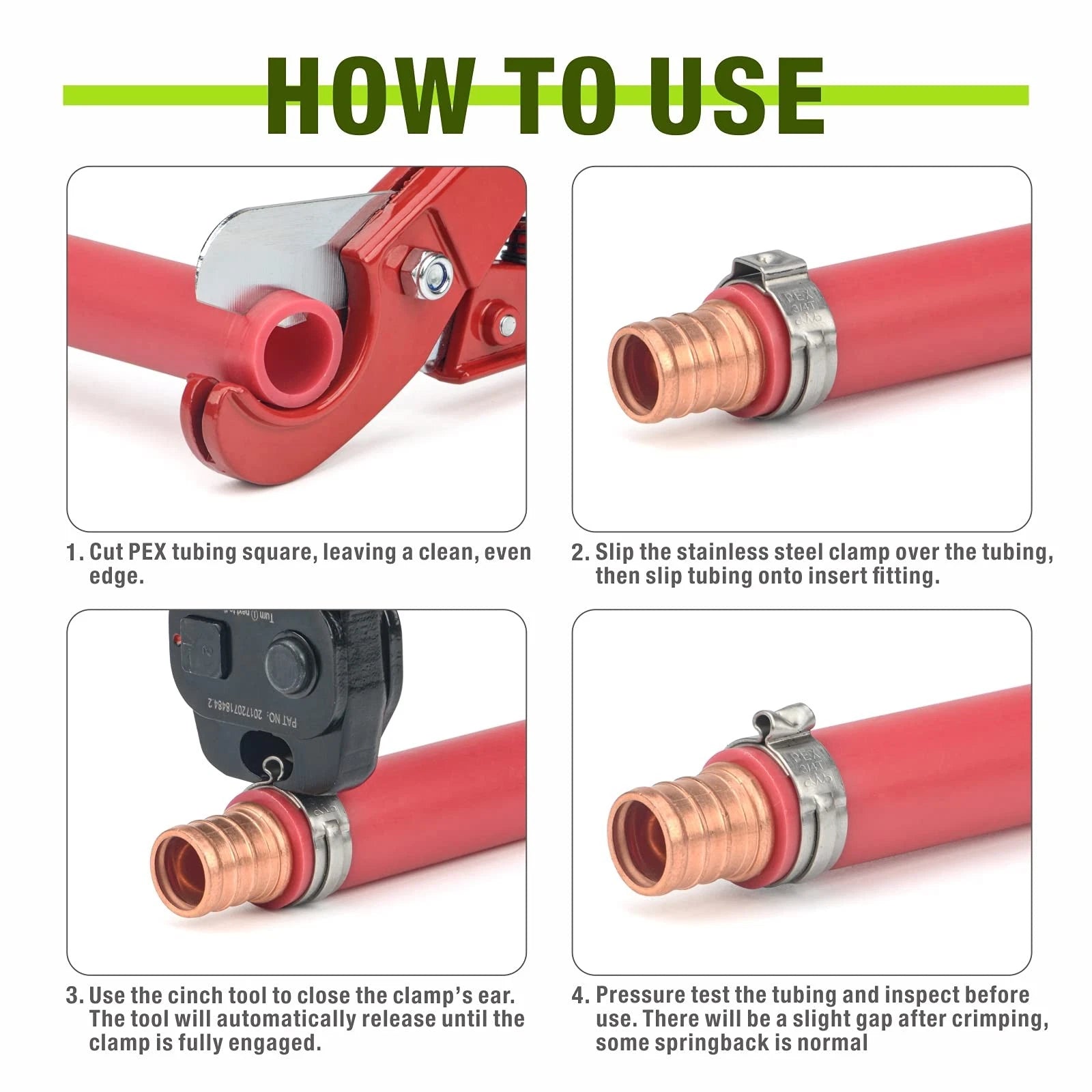 Single Ear O Clips Plus Mikalors 304 Stainless Steel Air Water Pipe Hose Clamps