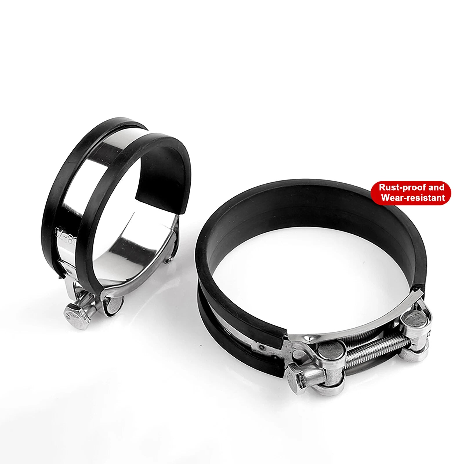 Hose Clip Jubilee hose Clamps Fuel Line Diesel Petrol Pipe Rubber Sleeve EPDM